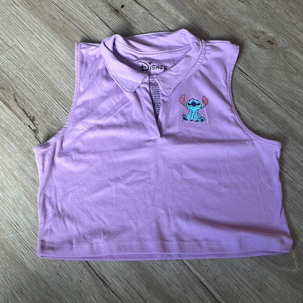 STITCH DISNEY CROP TOP